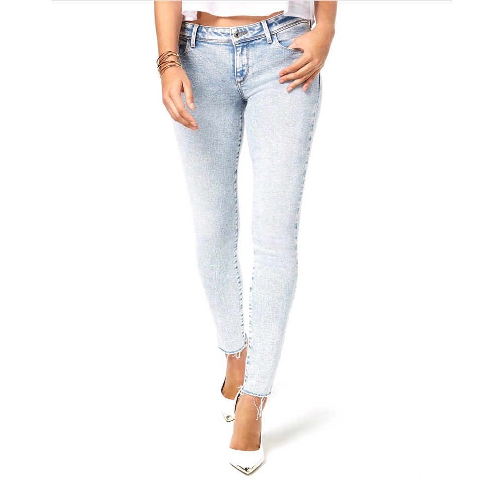 Guess | Raw-Hem Skinny Jeans